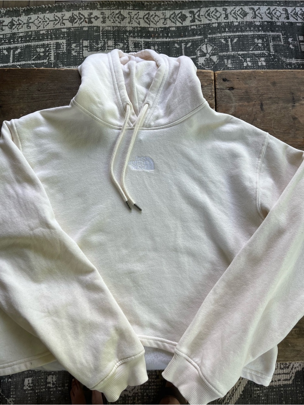 The North Face Cropped Logo Hoodie